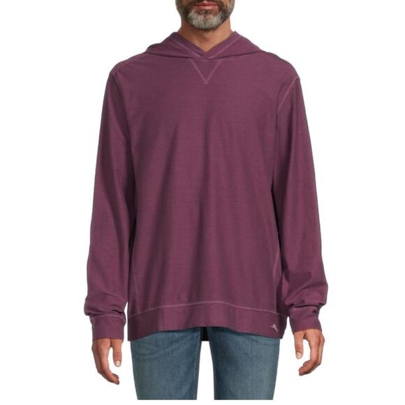 Tommy Bahama Recline Hoodie Matte Plumb XXXL - Picture 1 of 2